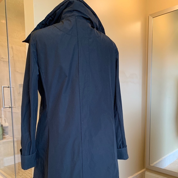 RAINFOREST Jackets & Coats Rainforest Black Swing Style Rain Coat